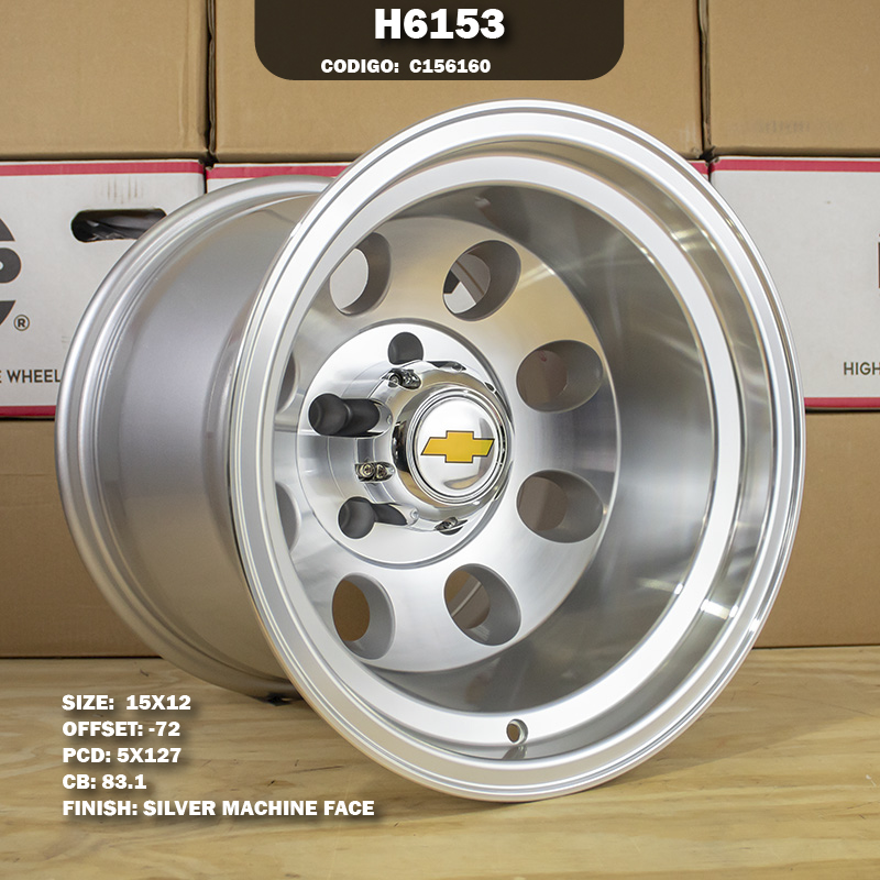 Rin R: 15 - 5-127 - 69 - H6153 - 15X12 con barrenación 5-127