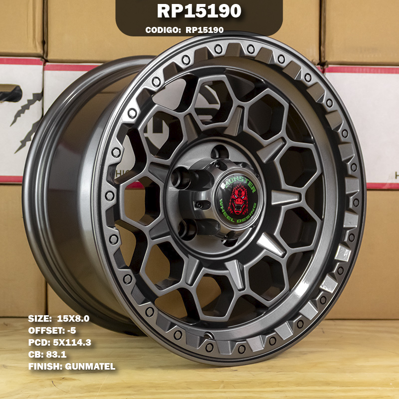 R: 15 - 5-114.3 - 17 - QT5621 - 15X8