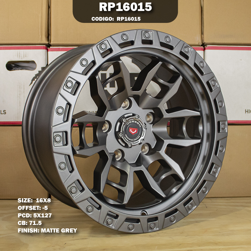 Rin R: 16 - 5-127 - 88 -  - 16X8 con barrenación 5-127