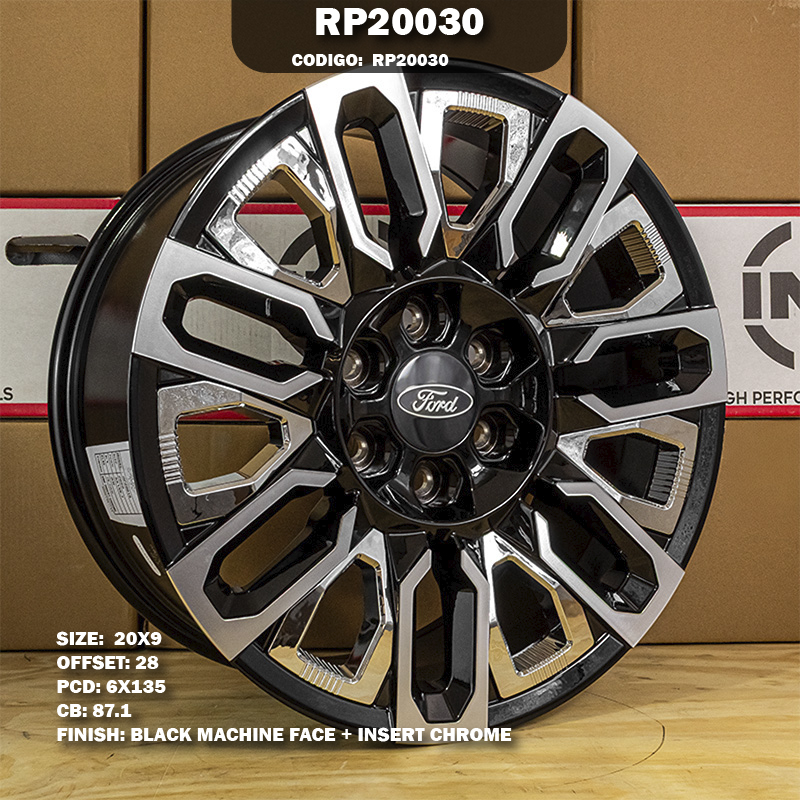 Rin R: 20 - 6-135 - 135 -  - 20X9 con barrenación 6-135